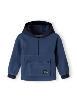 minoti Bluza 19micro41 Niebieski Regular Fit