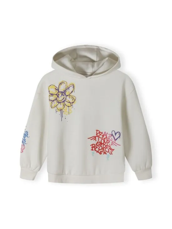 minoti Dres 20fleece55 Biały Regular Fit