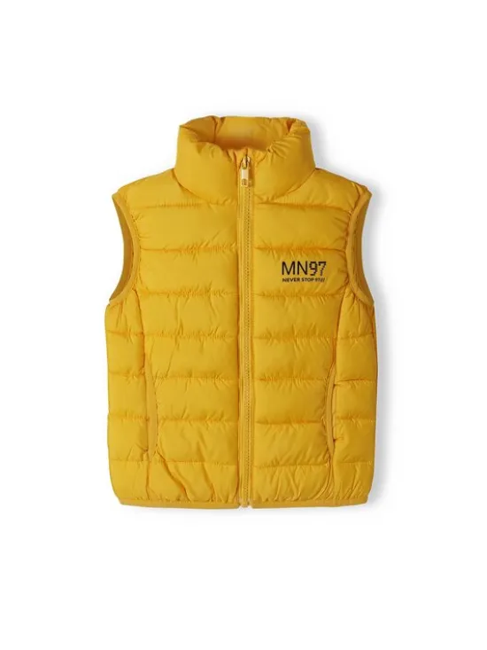minoti Kamizelka 13coat 13 Żółty Regular Fit