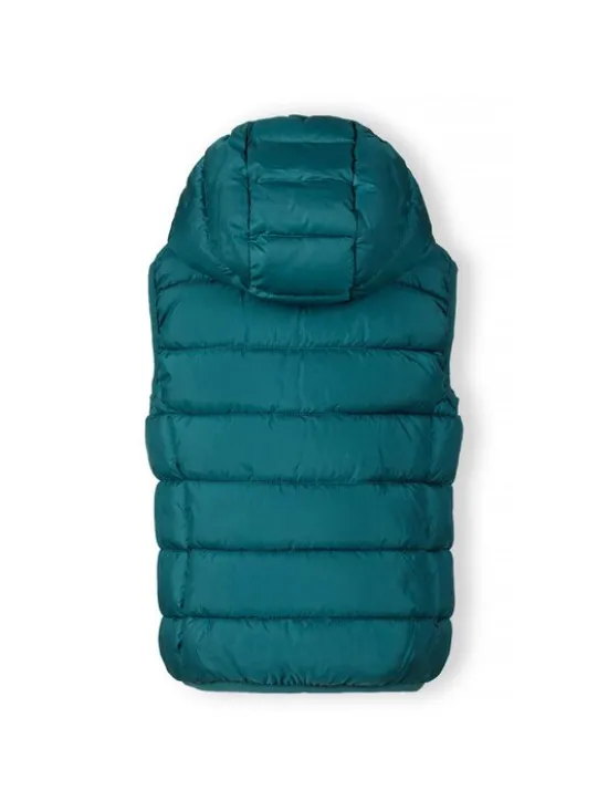 minoti Kamizelka 17gilet6C Turkusowy Regular Fit