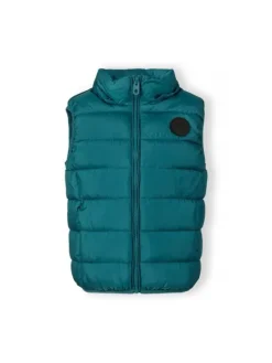 minoti Kamizelka 17gilet6C Turkusowy Regular Fit