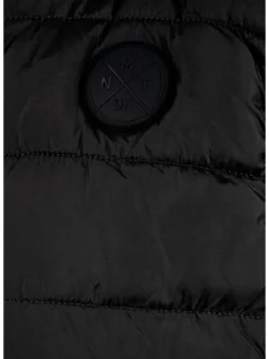 minoti Kamizelka 17GILET 6 Czarny Regular Fit