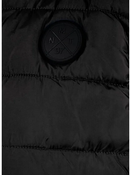 minoti Kamizelka 17GILET 6 Czarny Regular Fit