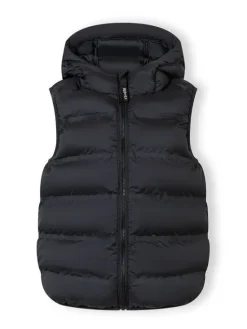 minoti Kamizelka 29GILET253 Czarny Regular Fit