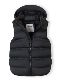 minoti Kamizelka 29GILET253 Czarny Regular Fit