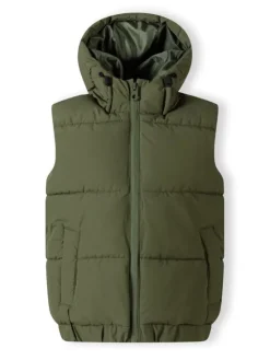 minoti Kamizelka 27gilet78 Khaki Regular Fit