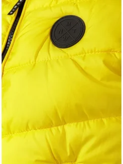 minoti Kamizelka 19gilet42 Żółty Regular Fit