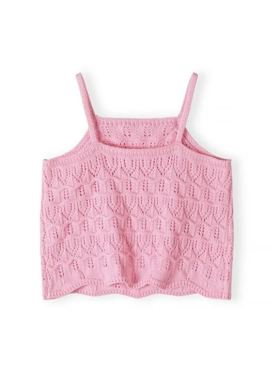 minoti Komplet top i spodenki 30SET101 Różowy Regular Fit