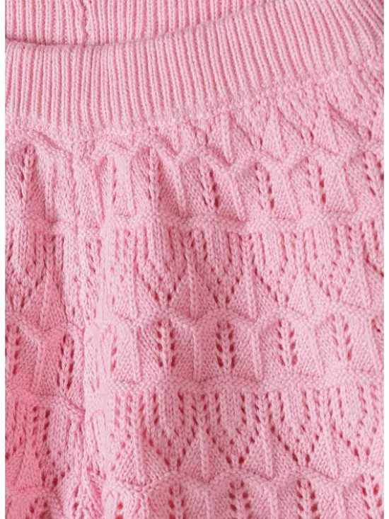 minoti Komplet top i spodenki 30SET101 Różowy Regular Fit
