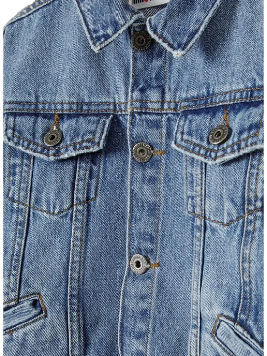 minoti Kurtka jeansowa 23jacket41 Niebieski Regular Fit