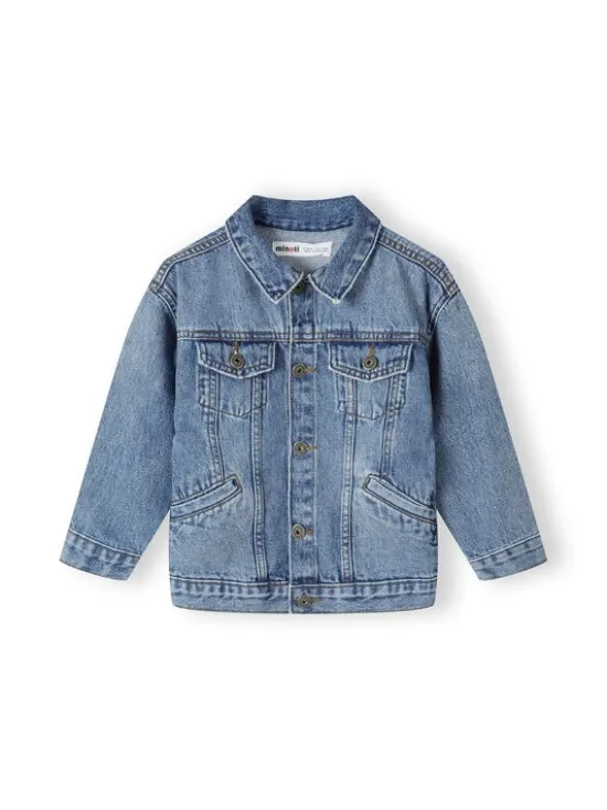 minoti Kurtka jeansowa 23jacket41 Niebieski Regular Fit