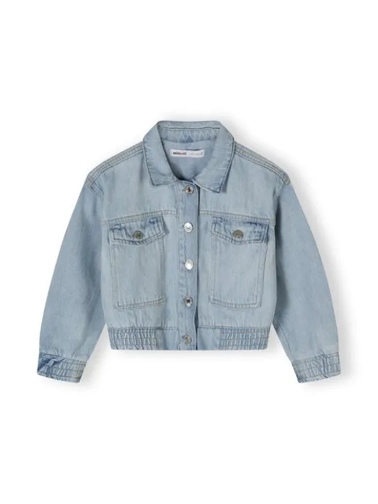 minoti Kurtka jeansowa 22jacket42 Niebieski Regular Fit