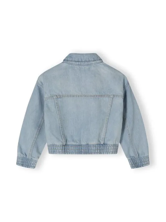 minoti Kurtka jeansowa 22jacket42 Niebieski Regular Fit