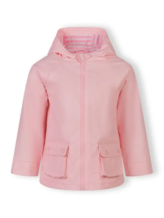 minoti Kurtka przeciwdeszczowa 30COAT106 Różowy Regular Fit