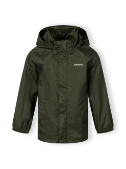 minoti Kurtka przeciwdeszczowa 27KMJACKET3 Khaki Regular Fit