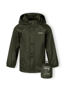 minoti Kurtka przeciwdeszczowa 27KMJACKET3 Khaki Regular Fit