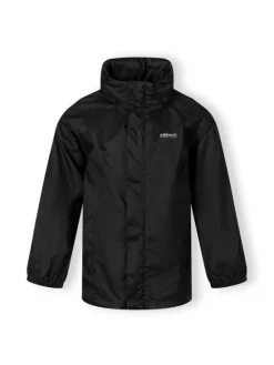 minoti Kurtka przeciwdeszczowa 27KMJACKET1 Czarny Regular Fit