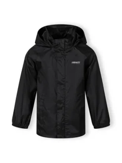 minoti Kurtka przeciwdeszczowa 27KMJACKET1 Czarny Regular Fit