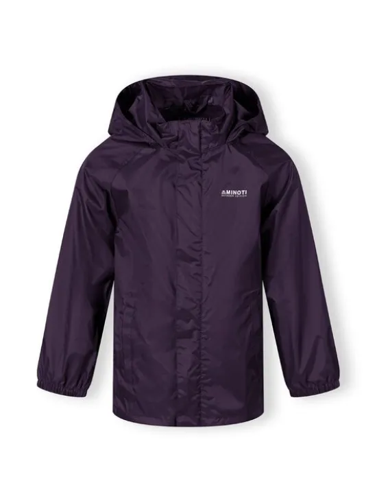 minoti Kurtka przeciwdeszczowa 27KMJACKET4 Fioletowy Regular Fit