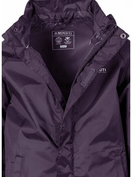 minoti Kurtka przeciwdeszczowa 27KMJACKET4 Fioletowy Regular Fit
