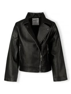 minoti Kurtka przejściowa 26coat59 Czarny Regular Fit