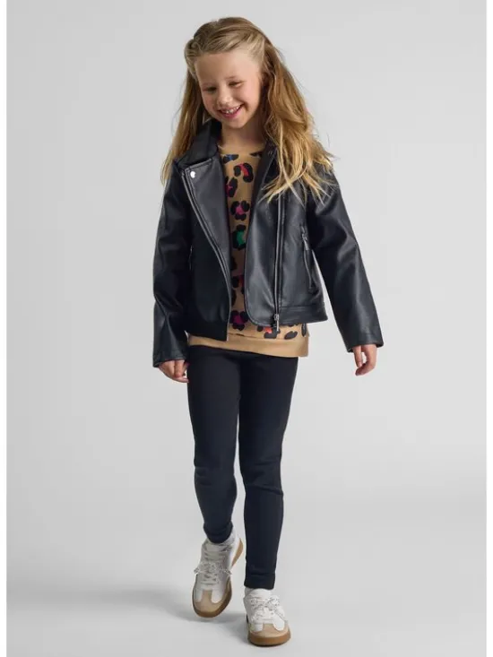 minoti Kurtka przejściowa 26coat59 Czarny Regular Fit