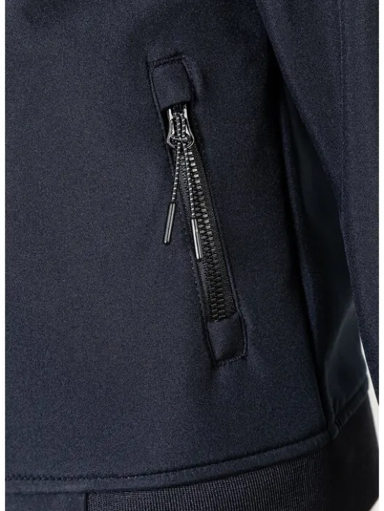 minoti Kurtka przejściowa 29COAT258 Czarny Oversize
