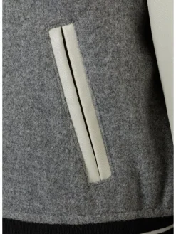 minoti Kurtka przejściowa 27coat72 Szary Regular Fit
