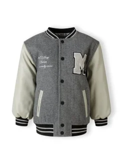 minoti Kurtka przejściowa 27coat72 Szary Regular Fit