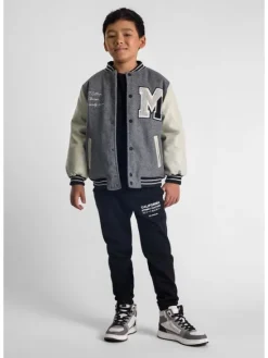 minoti Kurtka przejściowa 27coat72 Szary Regular Fit