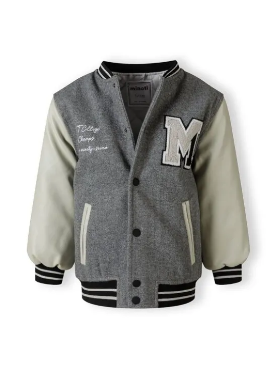 minoti Kurtka przejściowa 27coat72 Szary Regular Fit