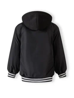 minoti Kurtka przejściowa 27coat130 Czarny Regular Fit