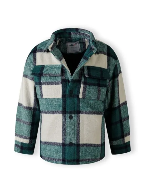 minoti Kurtka przejściowa 27shirt41 Zielony Regular Fit