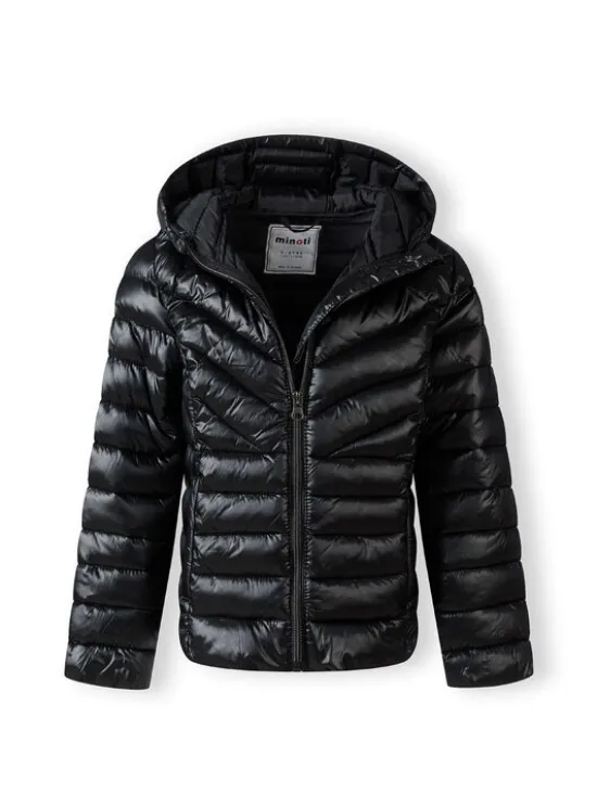 minoti Kurtka zimowa 20coat64 Czarny Regular Fit