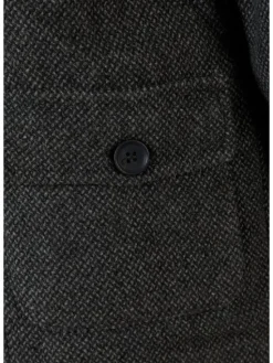 minoti Kurtka zimowa 19coat78 Czarny Regular Fit