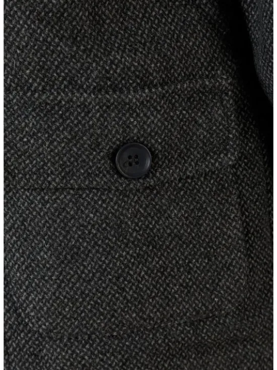 minoti Kurtka zimowa 19coat78 Czarny Regular Fit