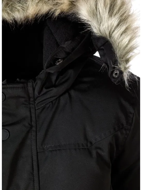minoti Kurtka zimowa 19COAT70 Czarny Regular Fit