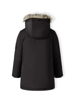 minoti Kurtka zimowa 19COAT70 Czarny Regular Fit