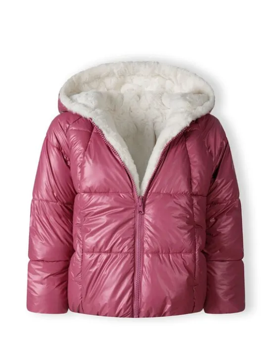 minoti Kurtka zimowa 20coat6 Fioletowy Regular Fit