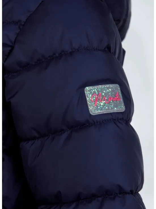 minoti Kurtka zimowa 18COAT 2 Granatowy Regular Fit