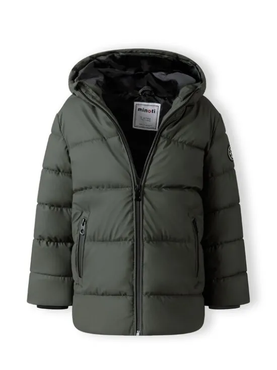 minoti Kurtka zimowa 27coat90 Khaki Regular Fit