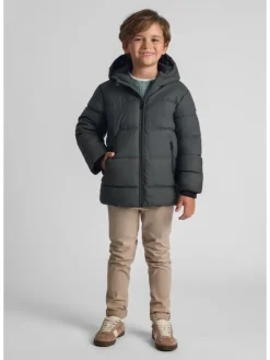 minoti Kurtka zimowa 27coat90 Khaki Regular Fit
