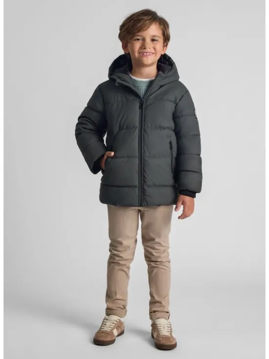 minoti Kurtka zimowa 27coat90 Khaki Regular Fit