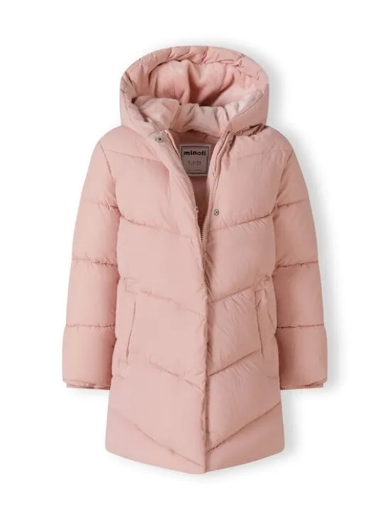 minoti Kurtka zimowa 20COAT40 Różowy Regular Fit