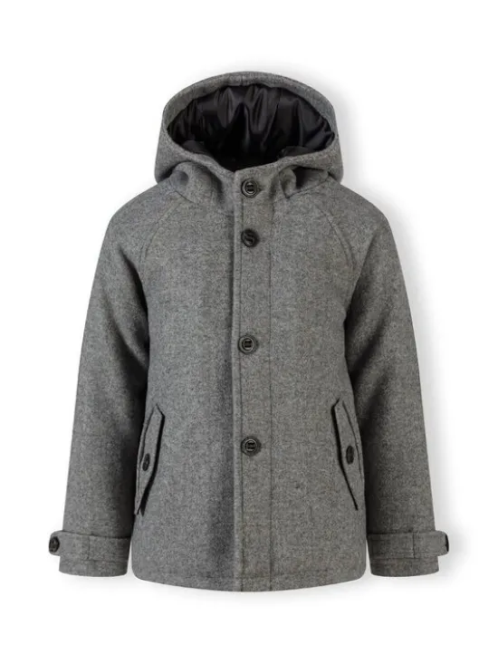 minoti Kurtka zimowa 19coat10 Szary Regular Fit