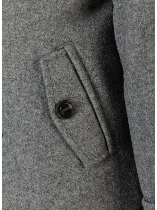 minoti Kurtka zimowa 19coat10 Szary Regular Fit