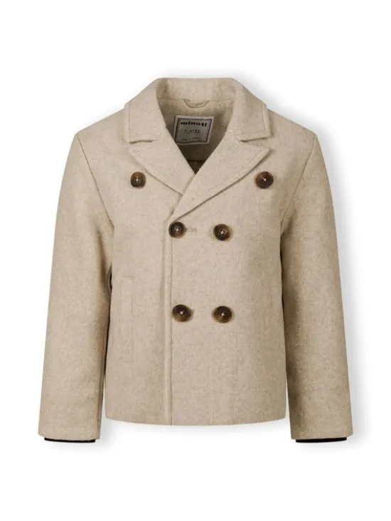 minoti Kurtka zimowa 27coat31 Szary Regular Fit