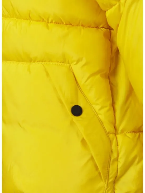 minoti Kurtka zimowa 19coat2 Żółty Regular Fit