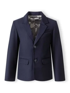 minoti Marynarka 29FORMAL251 Granatowy Regular Fit