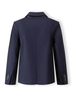 minoti Marynarka 29FORMAL251 Granatowy Regular Fit
